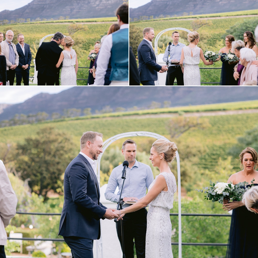 bride walking down the aisle to groom