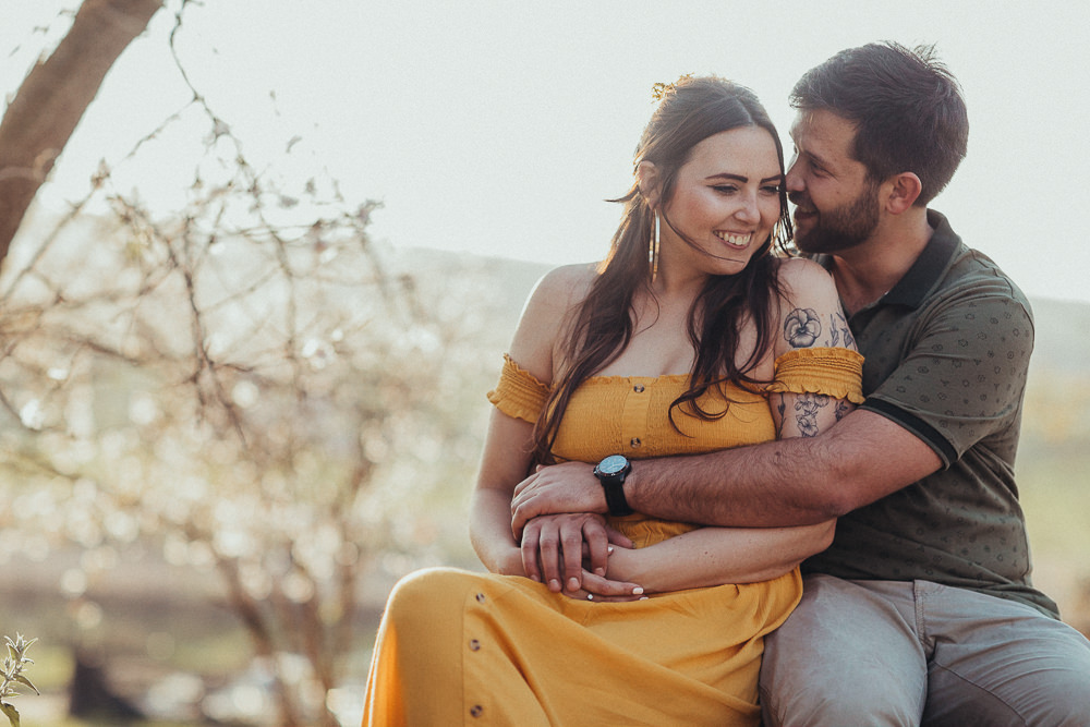 cute couple with tattoos